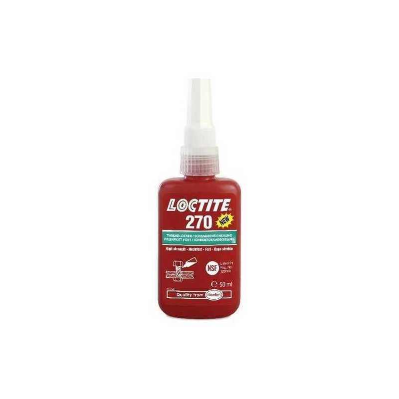 Loctite 270 Yüksek Mukavemetli Sökülmez Civata Sabitleyici 50 ml